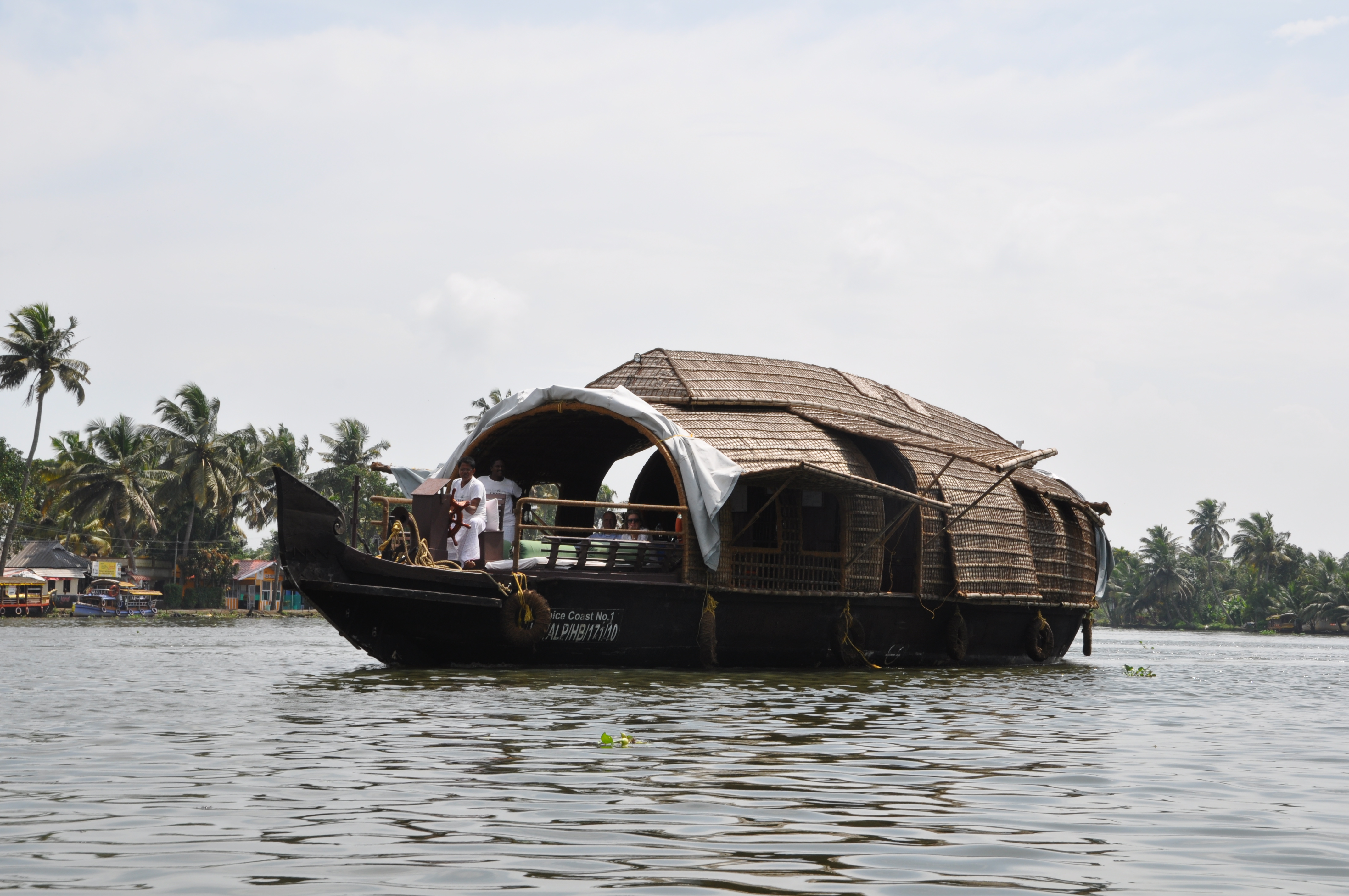 Two Travel The World - Our Alappuzha eco friendly houseboat