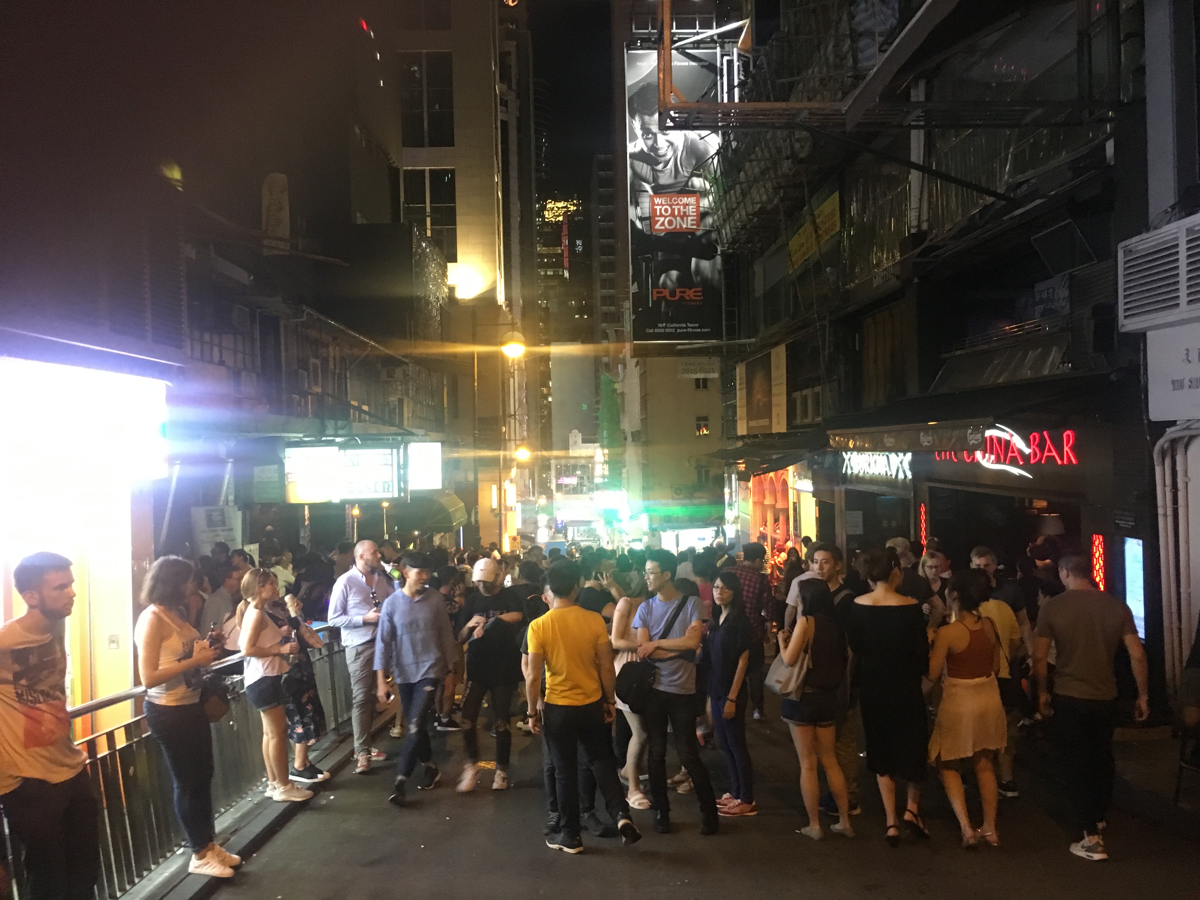 Two Travel The World Lan Kwai Fong