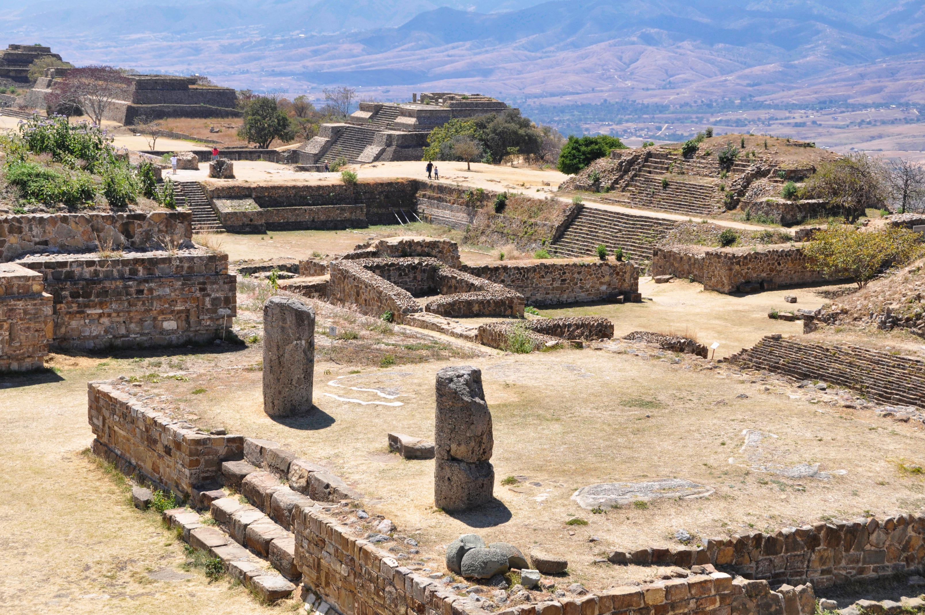 Two Travel The World - Zone archaeological of Monte Albán