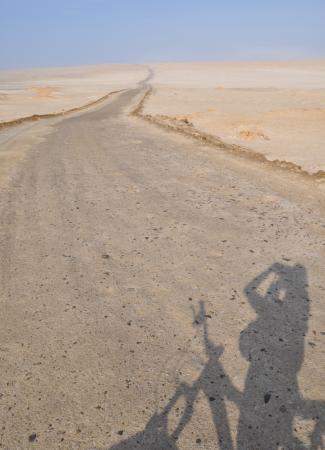 Two Travel The World - Cycling through the Paracas National Reserve in Peru