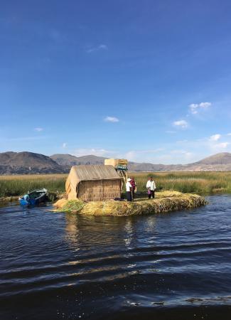 Two Travel The World - The fascinating Uros Floating Islands Of the Lake Titicaca