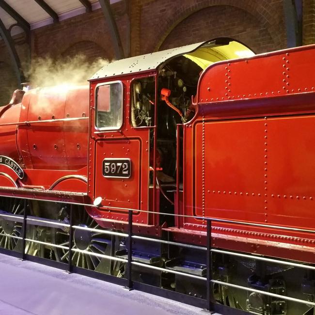 le train d'Harry Potter